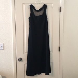 Black cocktail dress